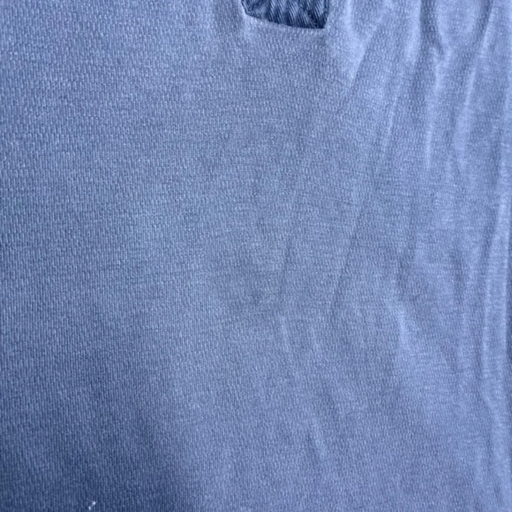 Vintage The North Face Henley Shirt Mens Large Blue Long Sleeve Elbow‎ Patch